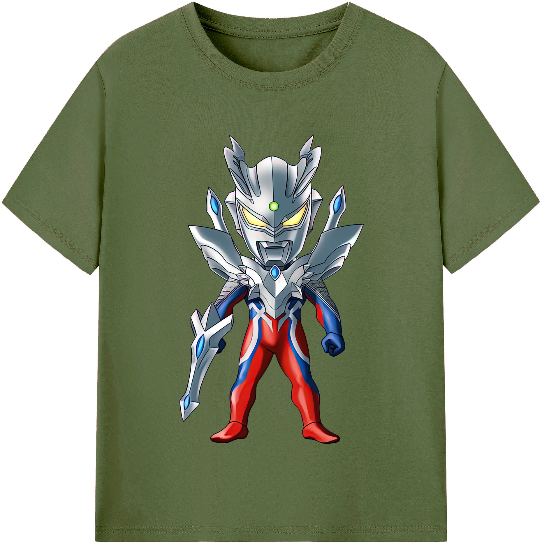 （画像用） ウルトラマン Ultraman 綿100％半袖Tシャツ（フロントプリント）